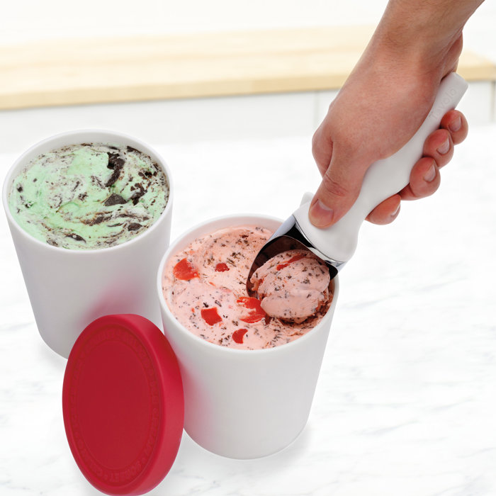 Tovolo Mini Sweet Treat Ice Cream Tubs, 6 Oz. Mini Ice Cream Tubs, Set